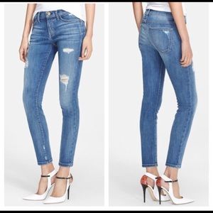 Current/Elliott Stiletto Jeans Niagara Destroy 27